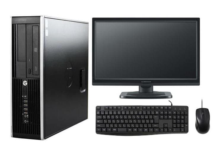 Ordinateur bureau Hp dual core, 4Go RAM, 250GO HDD, Ecran 20 pouces