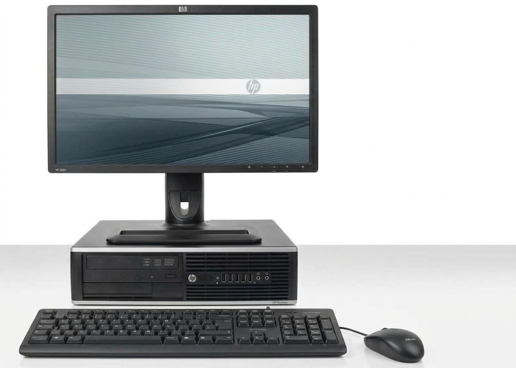 Ordinateur de bureau HP Core i5, format couché, 4Go Ram, 500Go HDD – Écran 22 pouces